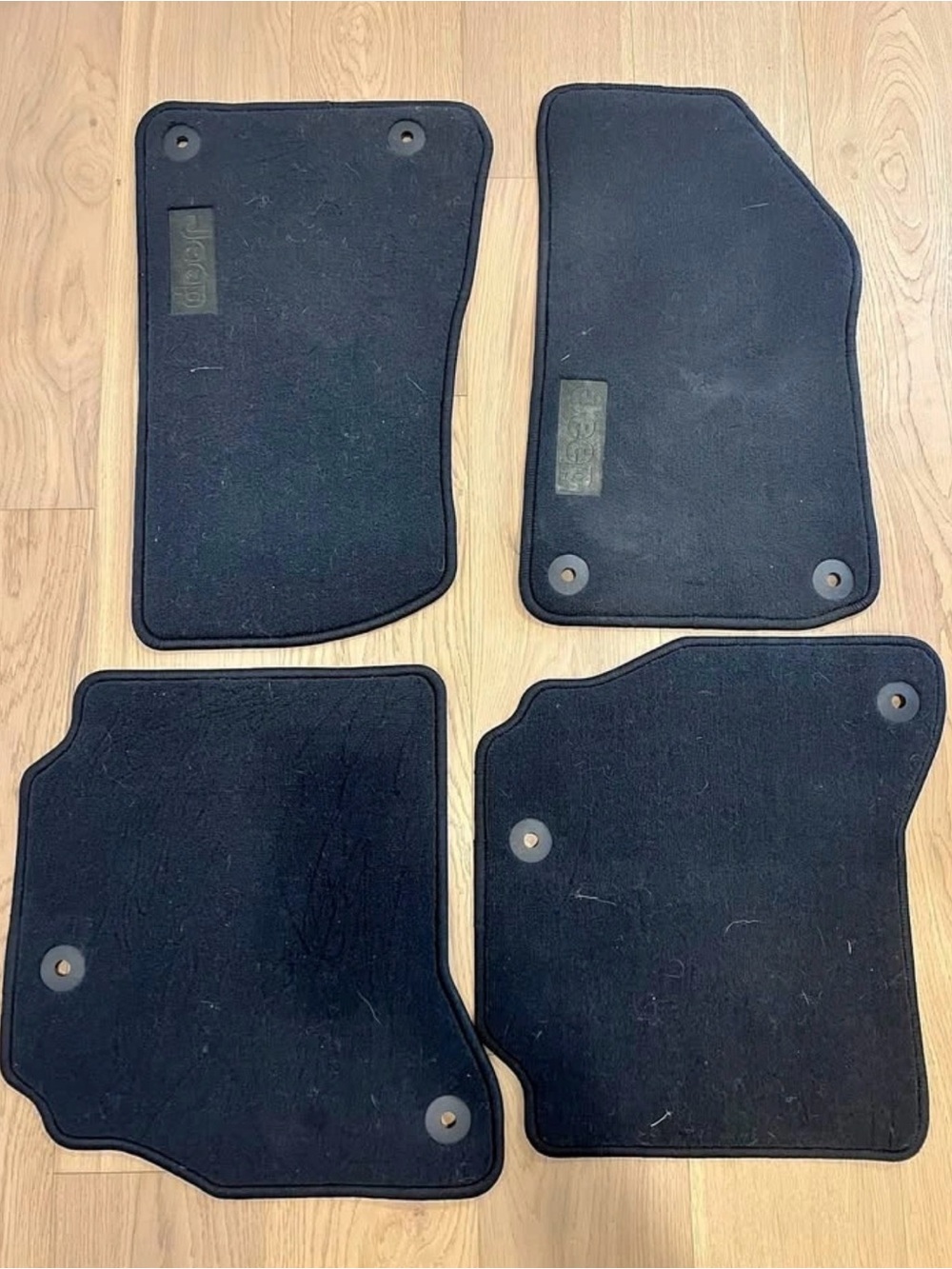 Jeep Gladiator JT Front & Rear Floor Mats – 2020–2023
